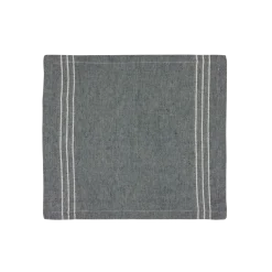 Tischwäsche Emma50 % Baumwolle/50 % Leinen, GOTS (blau/natur, Serviette)