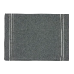 Tischwäsche Emma50 % Baumwolle/50 % Leinen, GOTS (blau/natur, Tischset)