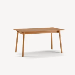 Tisch Yuto Pur(Buche, L 140 x B 80 cm)