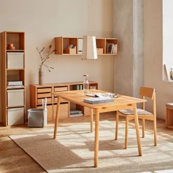 Tisch Yuto Pur(Buche, L 80 x B 80 cm)
