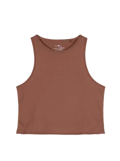 Top aus Bio Baumwolle(cappuccino, L)