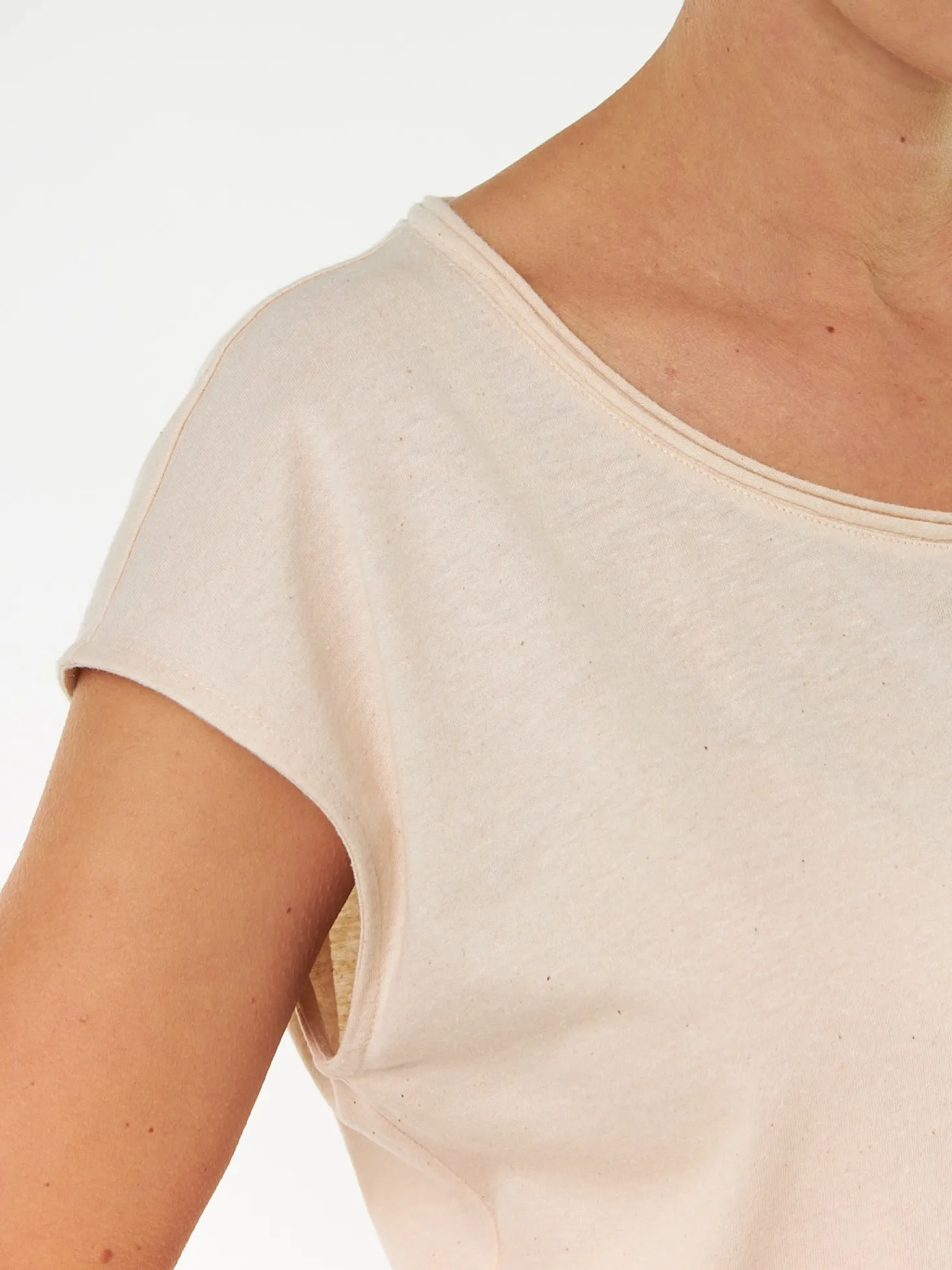 Top aus Bio Baumwolle/Hanf(natur, 38)