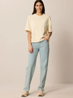 T-Shirt aus Bio Baumwolle(offwhite, S)
