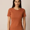 T-Shirt(bernstein braun, 38)