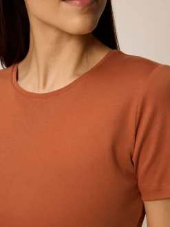 T-Shirt(bernstein braun, 38)