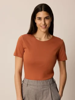 T-Shirt(bernstein braun, 38)