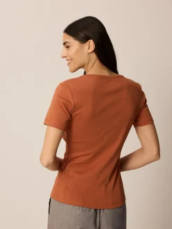 T-Shirt(bernstein braun, 38)