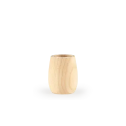 Vase aus Eschenholzø 8 x 12 cm