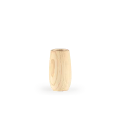 Vase aus Eschenholzø 8 x 17 cm
