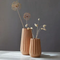 Vase Kanneluraus Erle, ø11,5 cm, H 17,5 cm