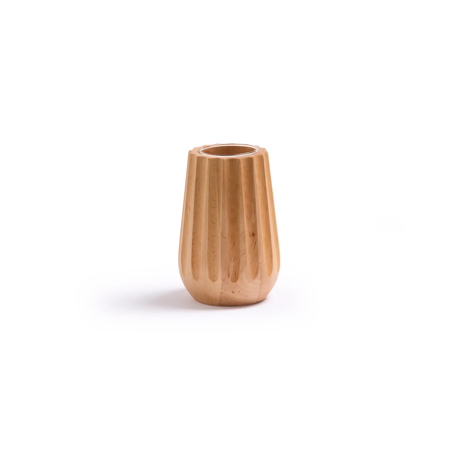 Vase Kanneluraus Erle, ø11,5 cm, H 17,5 cm