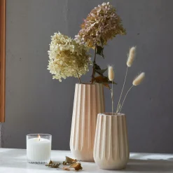 Vase Kanneluraus Zirbe, ø 11,5 cm, H 17,5 cm