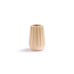 Vase Kanneluraus Zirbe, ø 11,5 cm, H 17,5 cm