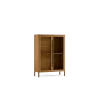 Vitrine Tenso(glas, Eiche, 142,4)