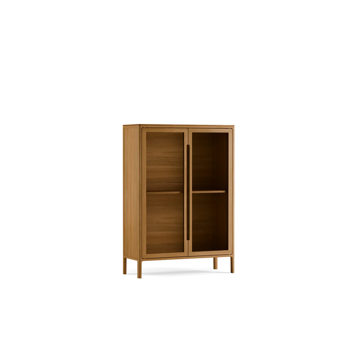 Vitrine Tenso(glas, Eiche, 142,4)