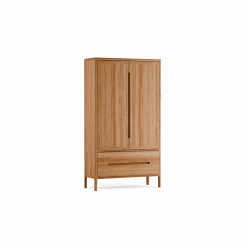 Vitrine Tenso 2-türig2 Laden (Holz, Kernbuche, 2-türig, 2 Laden)