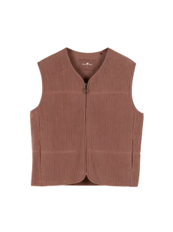 Weste aus Bio-Baumwolle(cappuccino, XS)