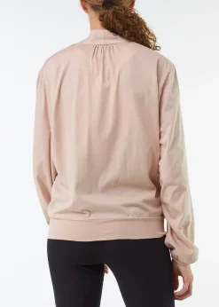 Wickelshirt aus Bio Baumwolle(camelie, XS)