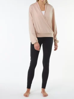 Wickelshirt aus Bio Baumwolle(camelie, XS)