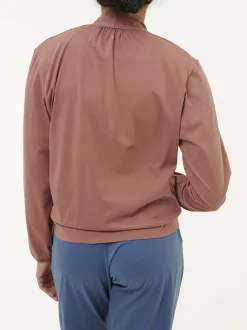Wickelshirt aus Bio Baumwolle(cappuccino, XS)