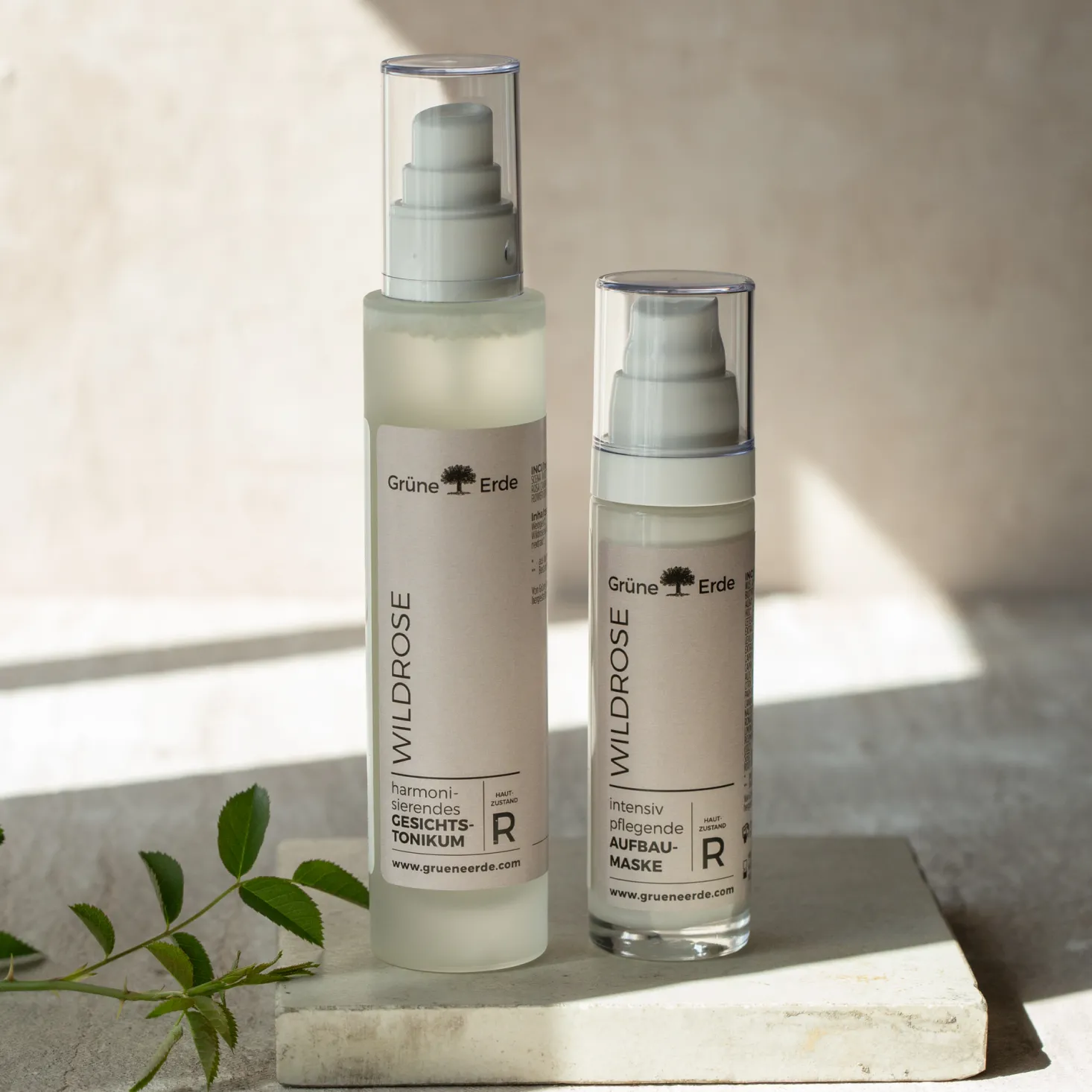 Wildrosenknospenintensiv pflegende Aufbaumaske mit Hyaluron 50 ml