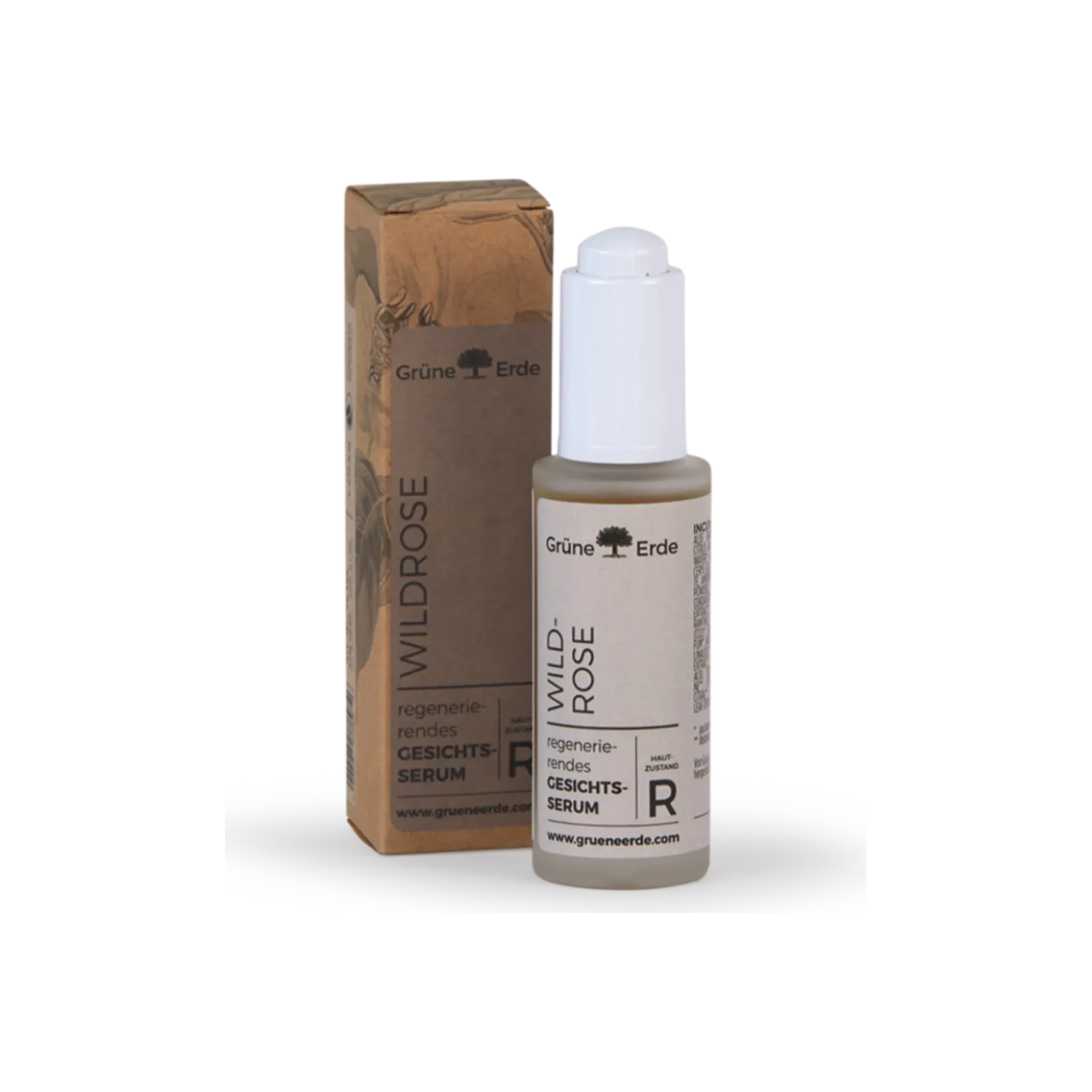 Wildrosenknospenregenerierendes Gesichts-Serum mit Hyaluron 30 ml