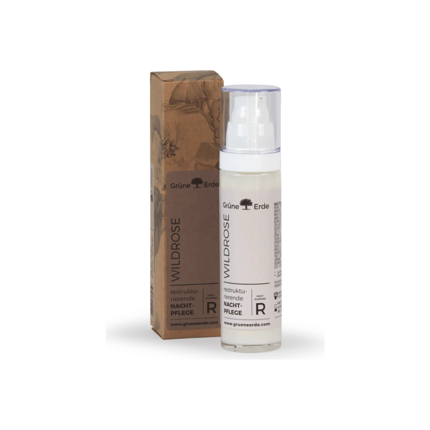 Wildrosenknospenrestrukturierende Nachtpflege mit Hyaluron 50 ml