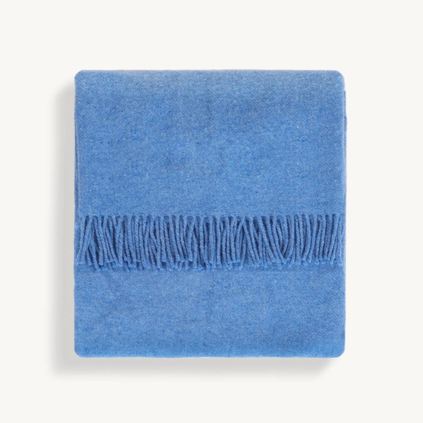 Wohndecke Mats100 % Schurwolle (50 % rezykliert) (blau, 130 x 200 cm)