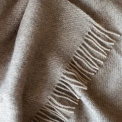 Wohndecke Mats100 % Schurwolle (50 % rezykliert) (beige, 130 x 200 cm)