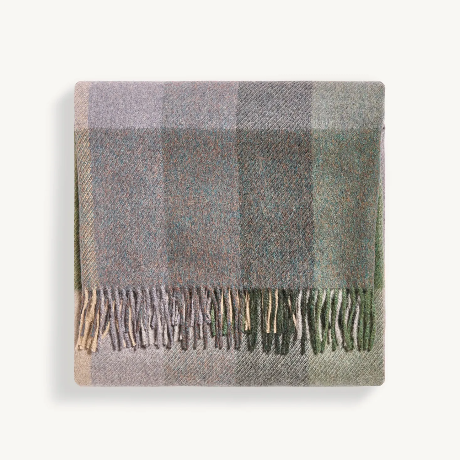 Wohndecke Tristan130 x 200 cm, 100 % Alpakawolle (wacholder)