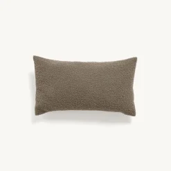 Wohnkissenbezug Casello52 % Baumwolle, 48 % Schurwolle, Bouclé, GOTS (taupe, 30 x 50 cm)