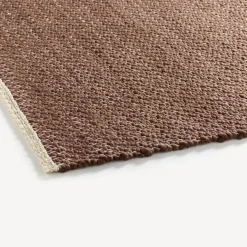 Wollteppich Ambo(dunkelbraun, 70 x 140 cm)