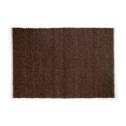 Wollteppich Ambo(dunkelbraun, 70 x 140 cm)