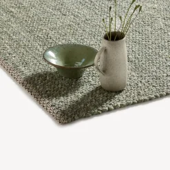 Wollteppich Ambo(thymian, 70 x 140 cm)