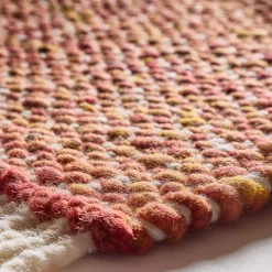 Wollteppich Cheviot(braun/orange, 70 x 140 cm)