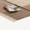 Wollteppich Kelim Mata(sand/torf, 70 x 140 cm)