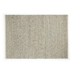 Wollteppich Linio Pur(stein, 70 x 140 cm)