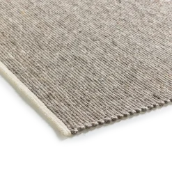 Wollteppich Linio Pur(torf, 70 x 140 cm)