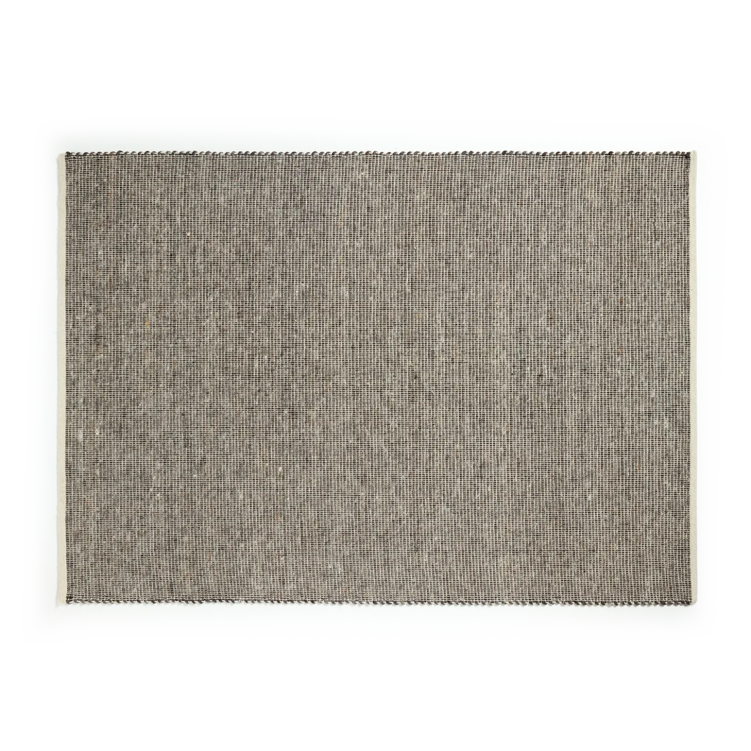 Wollteppich Linio Pur(torf, 70 x 140 cm)