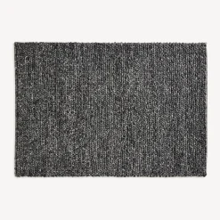 Wollteppich Skywalker 100% Schafschurwolle(dunkelgrau, 70 x 140 cm)