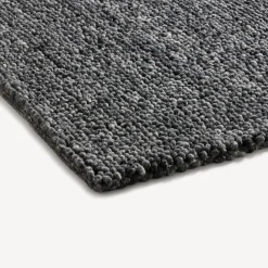 Wollteppich Skywalker 100% Schafschurwolle(dunkelgrau, 70 x 140 cm)