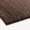 Wollteppich Skywalker 100% Schafschurwolle(dunkelbraun, 70 x 140 cm)