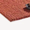 Wollteppich Skywalker 100% Schafschurwolle(braun/orange, 70 x 140 cm)