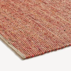 Wollteppich Vellino Pur(braun/orange, 70 x 140 cm)