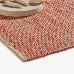 Wollteppich Vellino Pur(braun/orange, 70 x 140 cm)
