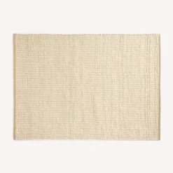 Wollteppich Vellino Pur(naturweiß ungefärbt, 70 x 140 cm)