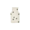 Wärmflaschenbezug Kleemattgrün, 2 L, 100 % Baumwolle, GOTS