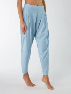 Yogahose aus Bio Baumwolle(aqua, XS)