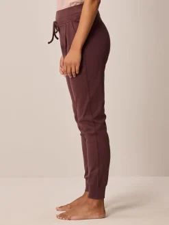 Yogahose aus Bio Baumwolle(chocolat, 46)