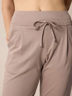 Yogahose aus Bio Baumwolle(graubeige, 46)